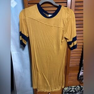 Yellow Ultra Flirt T-Shirt Dress